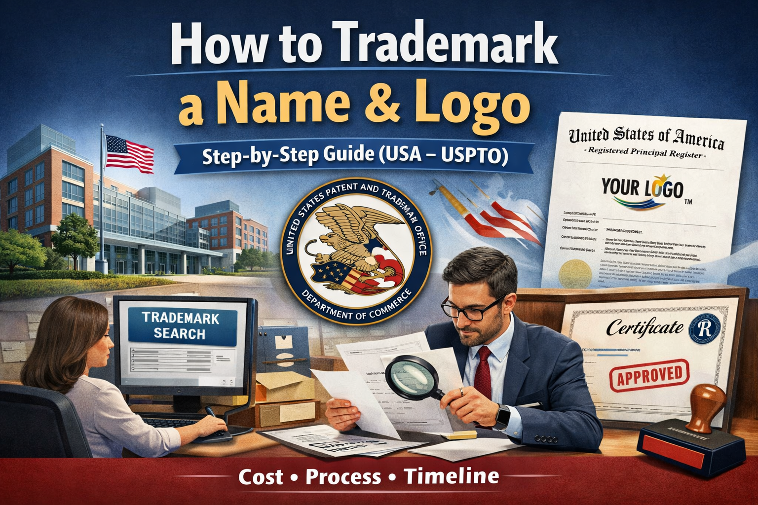 How to Trademark a Name and Logo (Step-by-Step Guide for 2026)